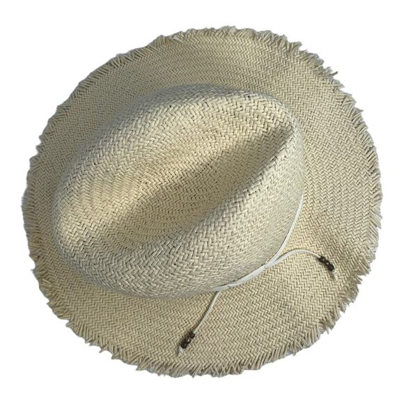 Hatattack Classic Travel Hat with fringe tan color main image 14